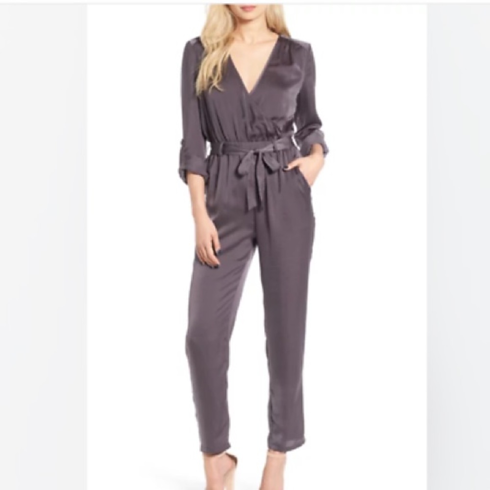 Leith satin jumpsuit